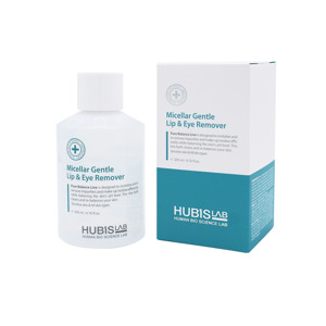Ніжний міцелярний засіб для зняття макіяжу HubisLab Micellar Gentle Lip and Eye Remover
